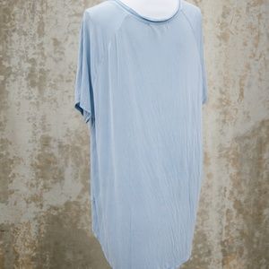 Project Social T Tops - Project Social T Utility Light Blue Tee Project Social T Tops - Project Social T Utility Light Blue Tee